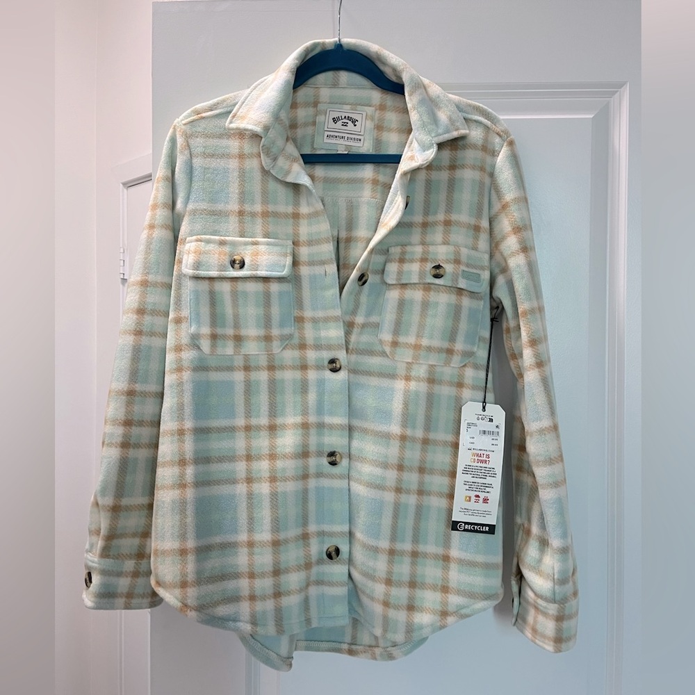Billabong Adventure Division Forge Fleece Button Shirt Shacket